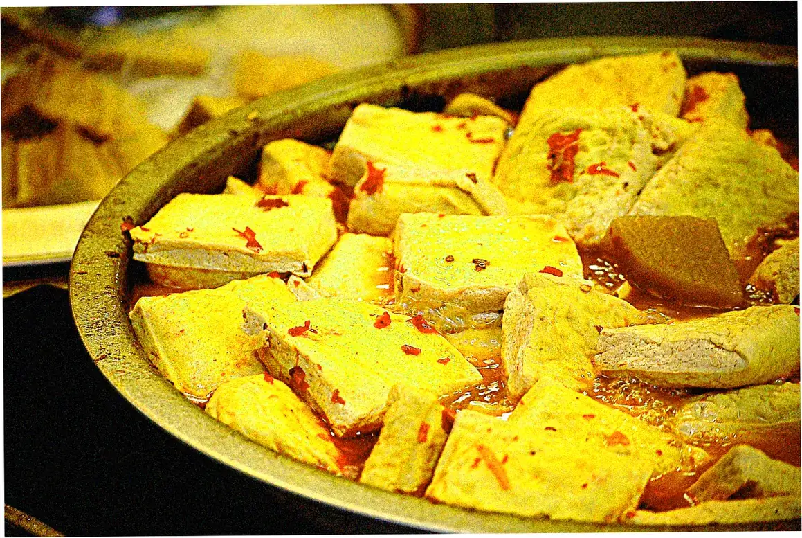 Historical roots of pockmarked grandma's tofu
