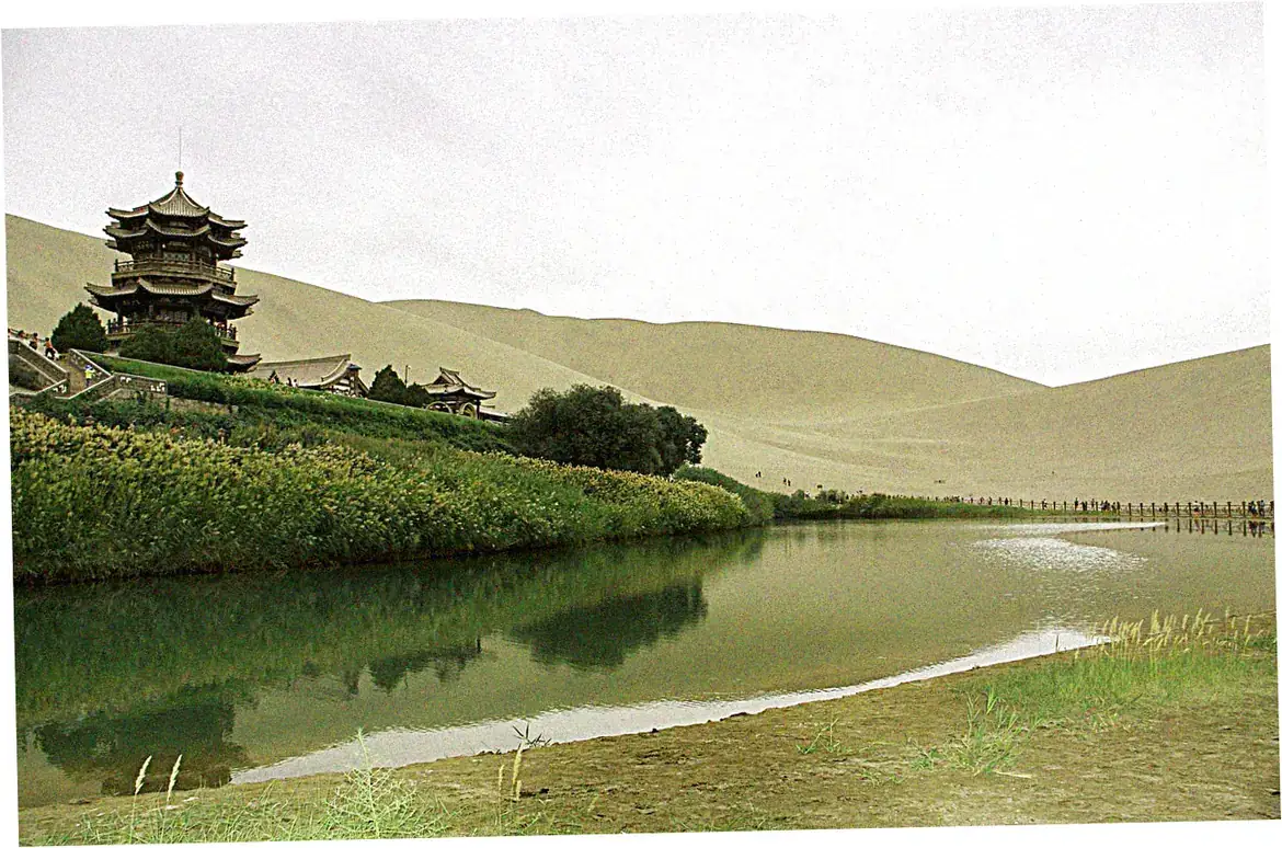 Dunhuang City Attractions - Night Market and Local Cuisine