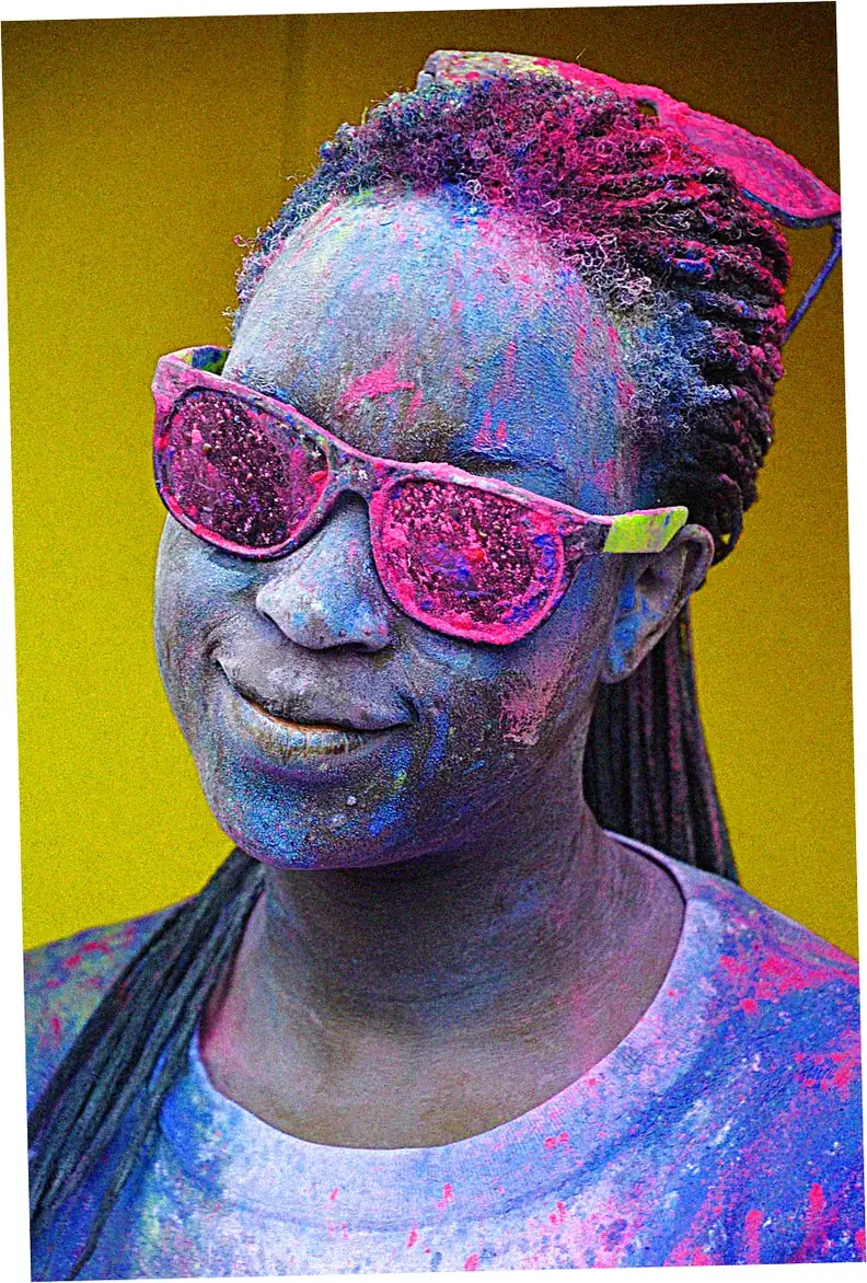 Rangwali Holi is the big day of colors celebration.