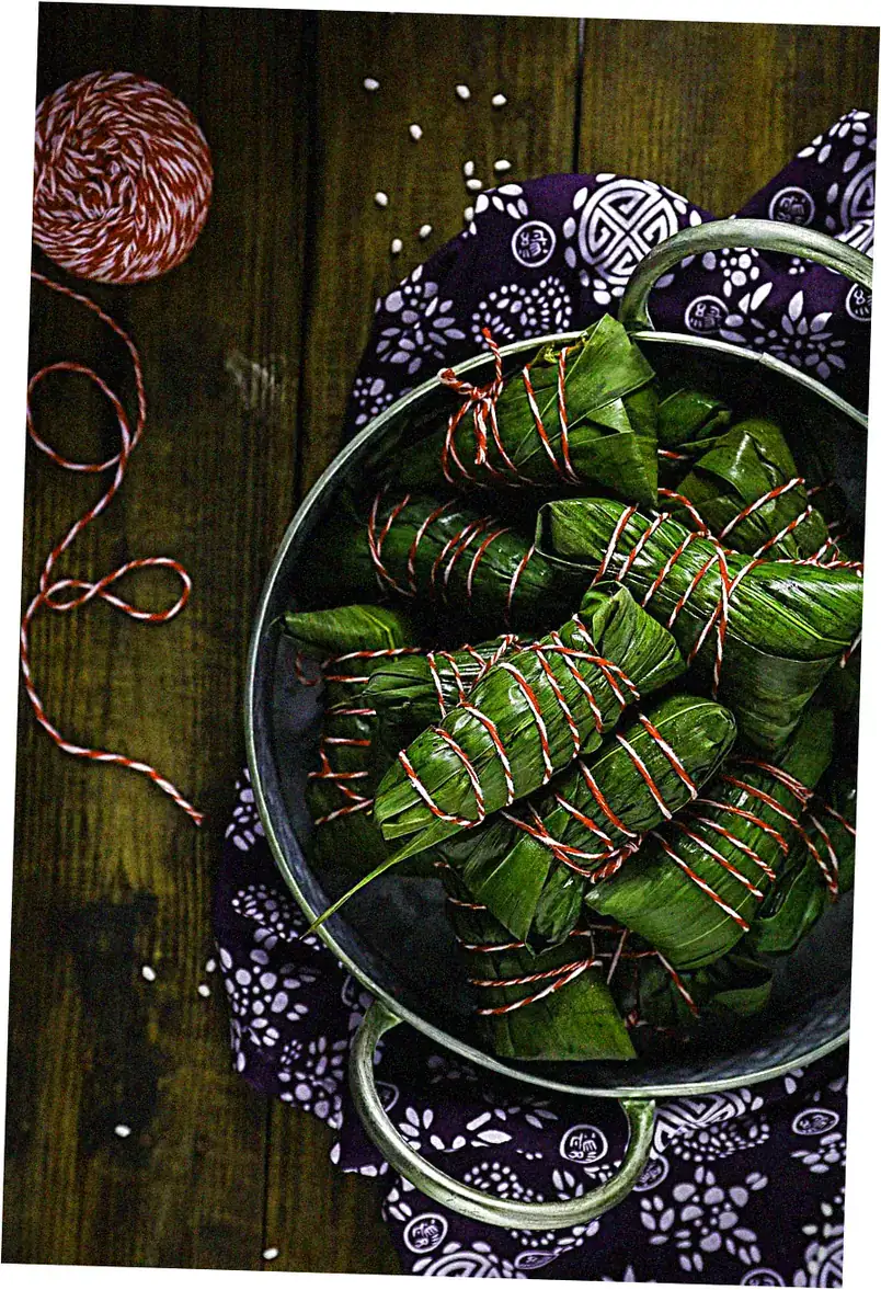 Zongzi is really the heart of the Chinese Dumpling Festival.